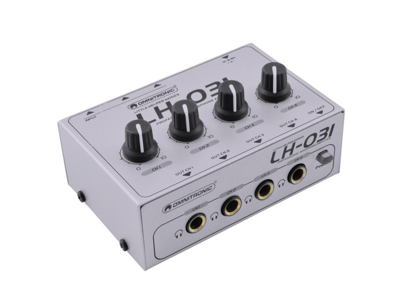 Omnitronic LH-031 sluchátkový předzesilovač 