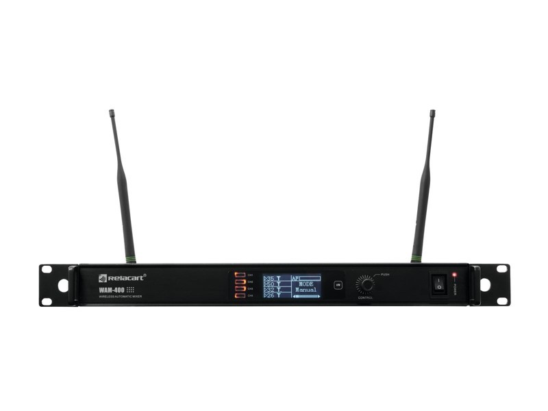 Relacart WAM-400 4 kanálový digitální UHF přijímač 