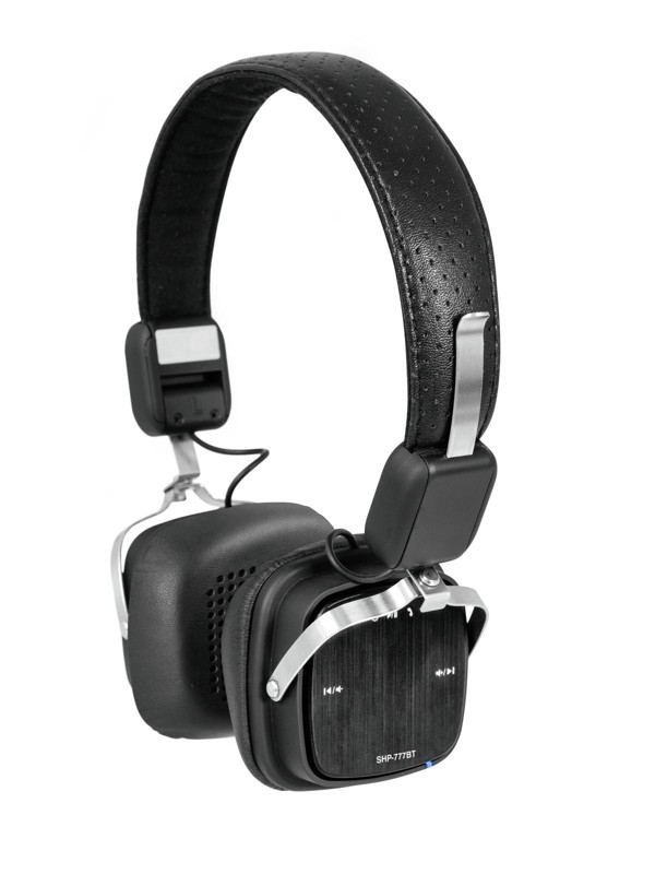 Omnitronic SHP-777BT Bluetooth sluchátka, černá 