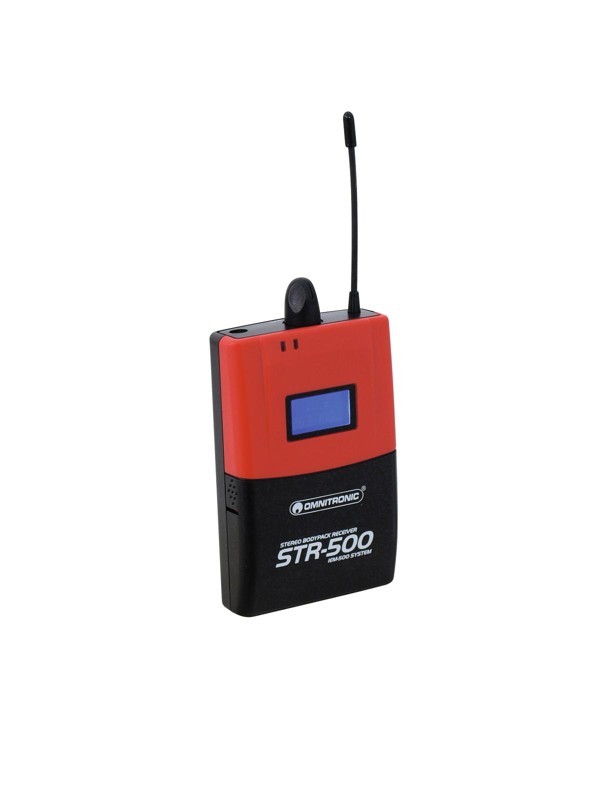Omnitronic STR-500, bezdrátový vysílač pro IEM-500 