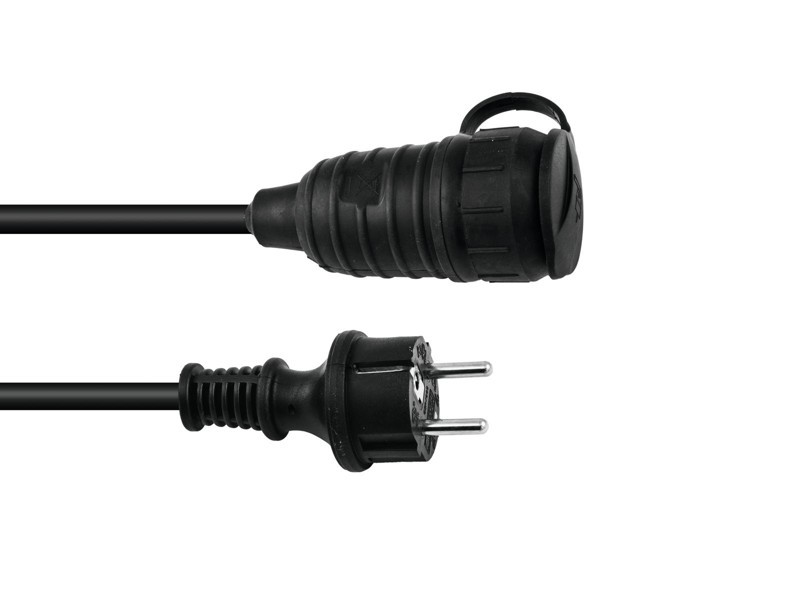 Prodlužovací kabel, 250V, 16A, 3x1,5, 1,5m 