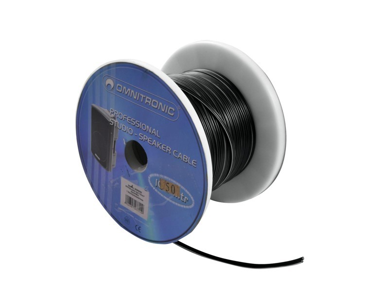 Kabel NYFAZ 2x0,75mm, černý, cena / m 