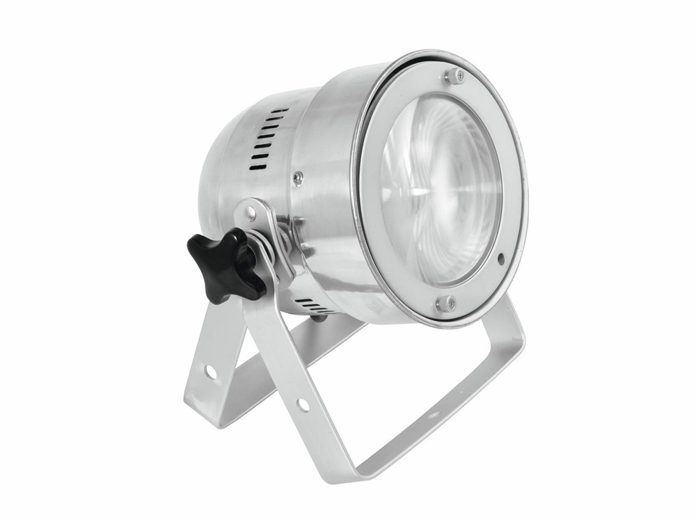 Eurolite LED PAR-56 COB RGB 25W, dálkové ovládání, stříbrný 