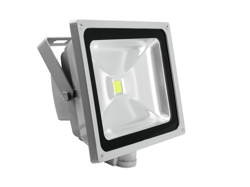 Eurolite LED PAR 1x 50W COB 6400K 120°, IP44, pohybové čidlo 