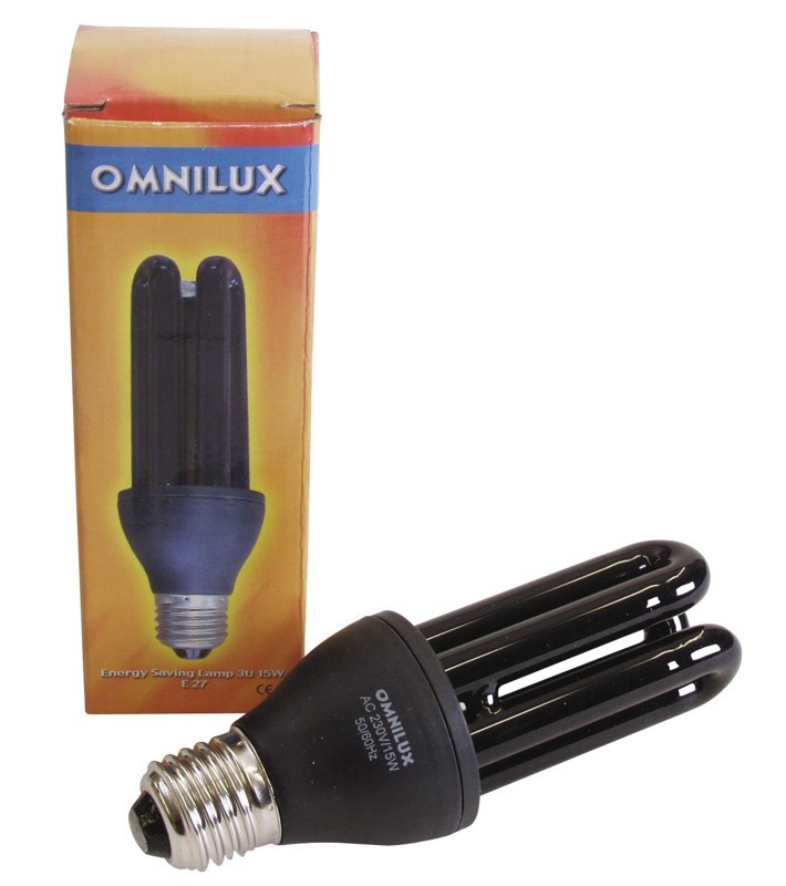 UV žárovka 15W E27 Omnilux 